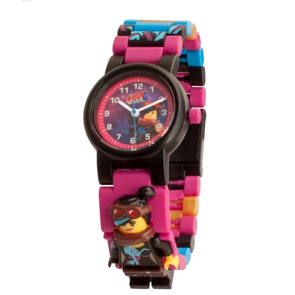 LEGO Movie 2 Wyldstyle Kids Buildable Watch Minifigure Pink - Picture 2 of 5